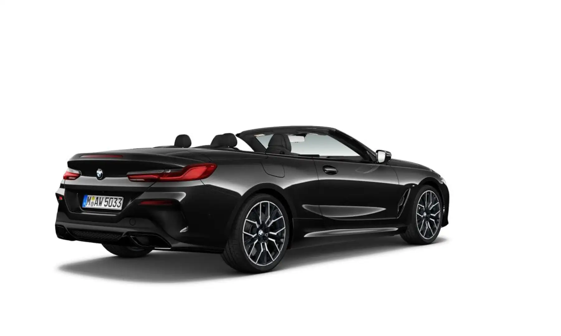 BMW 840 8 Serie Cabrio 840i M Sport Pro Zwart - 2