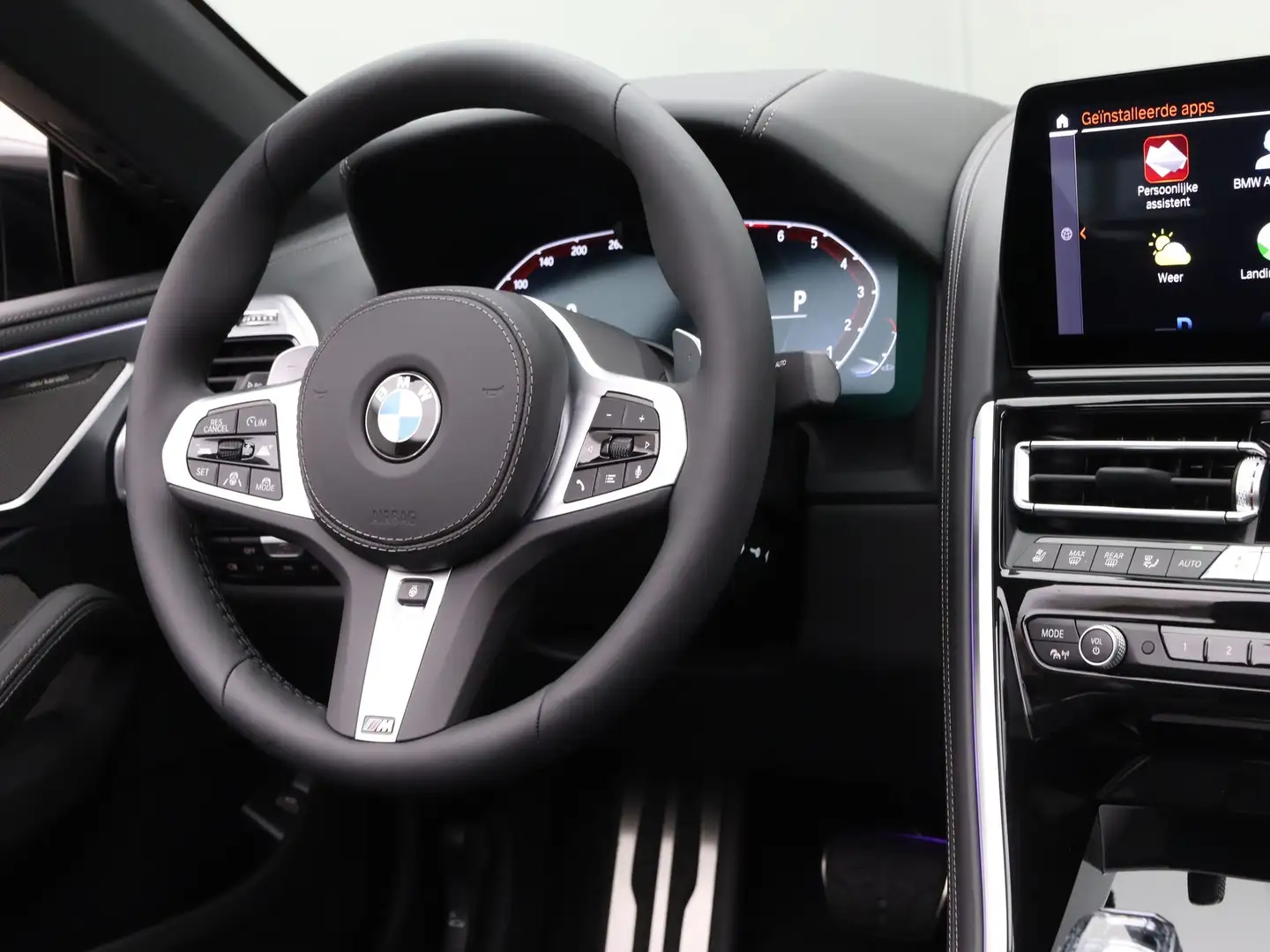 BMW 840 8 Serie Cabrio 840i M Sport Pro Negru - 2