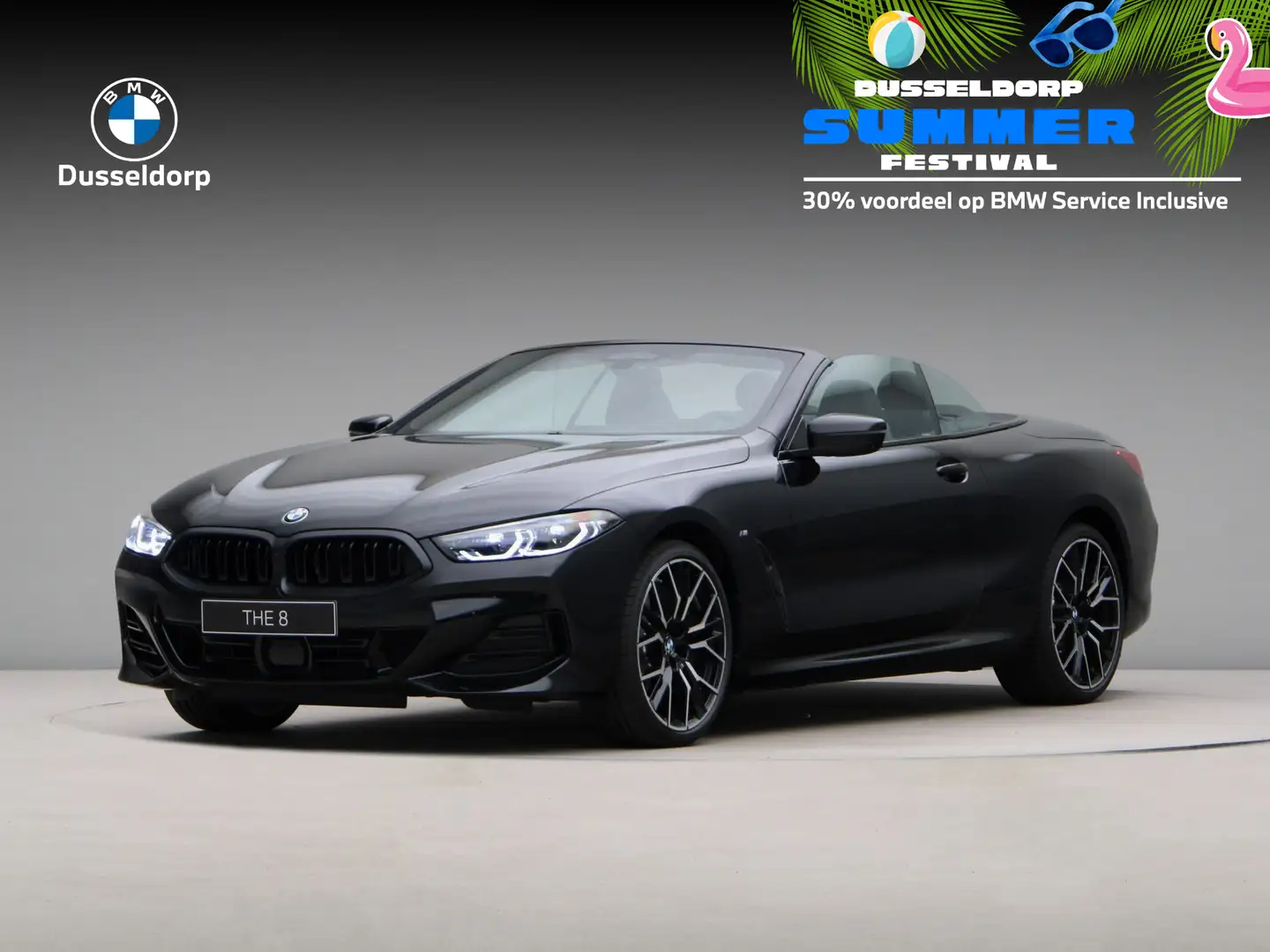 BMW 840 8 Serie Cabrio 840i M Sport Pro Negru - 1