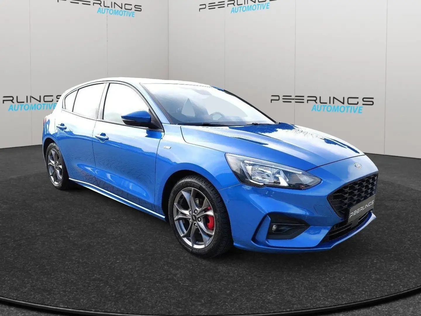Ford Focus EcoBoost ST-Line AUT Bleu - 1