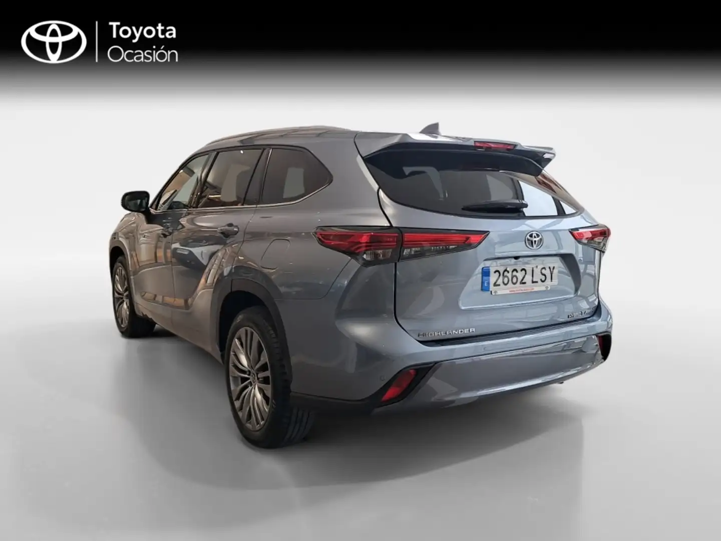 Toyota Highlander TODOTERRENO 2.5 HYBRID 182KW ADVANCE CVT 4WD MET 2 Gris - 2