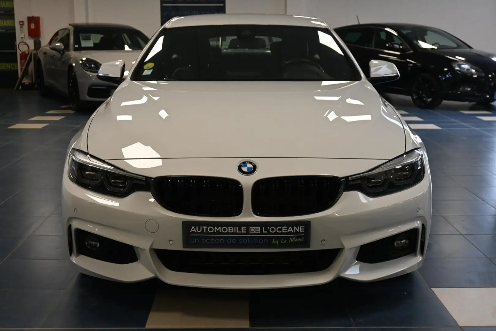 BMW 420 SERIE F36 LCI 420d 190 ch BVA8 M Sport White - 2