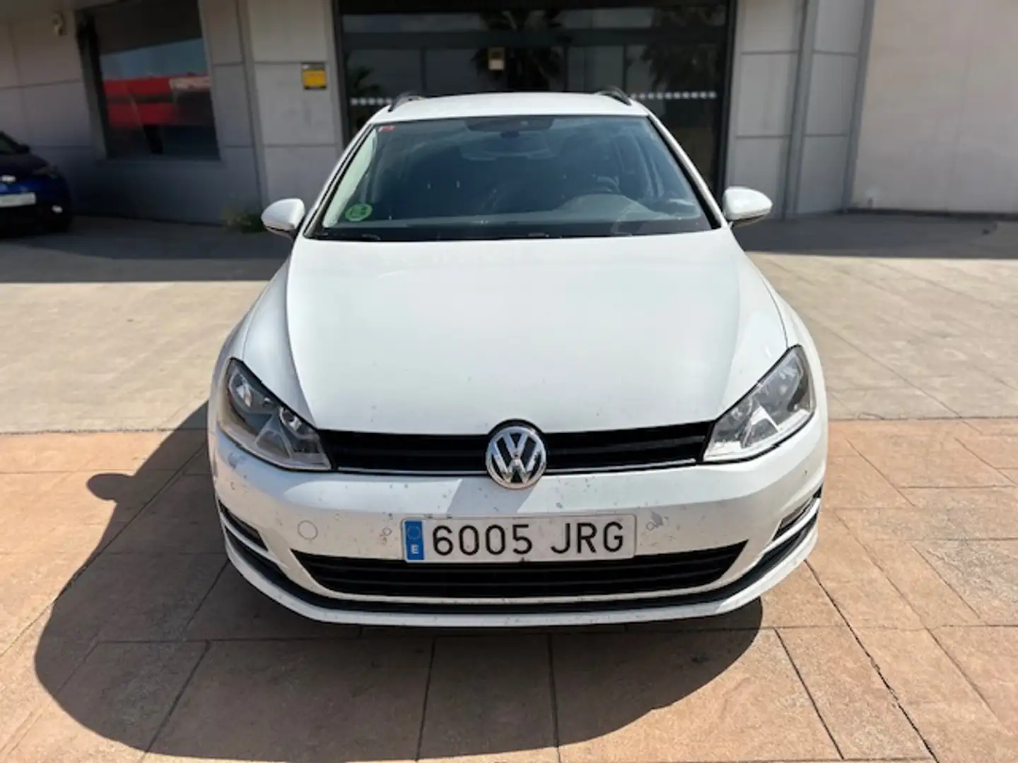 Volkswagen Golf Variant 1.6TDI CR BMT Advance 110 Blanc - 2