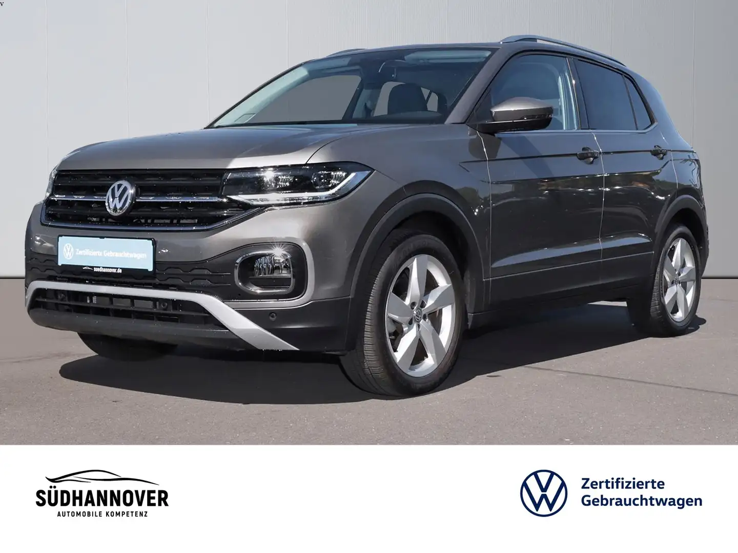 Volkswagen T-Cross Style 1.0 TSI DSG NAVI+LED+SHZ+PDC Сірий - 1