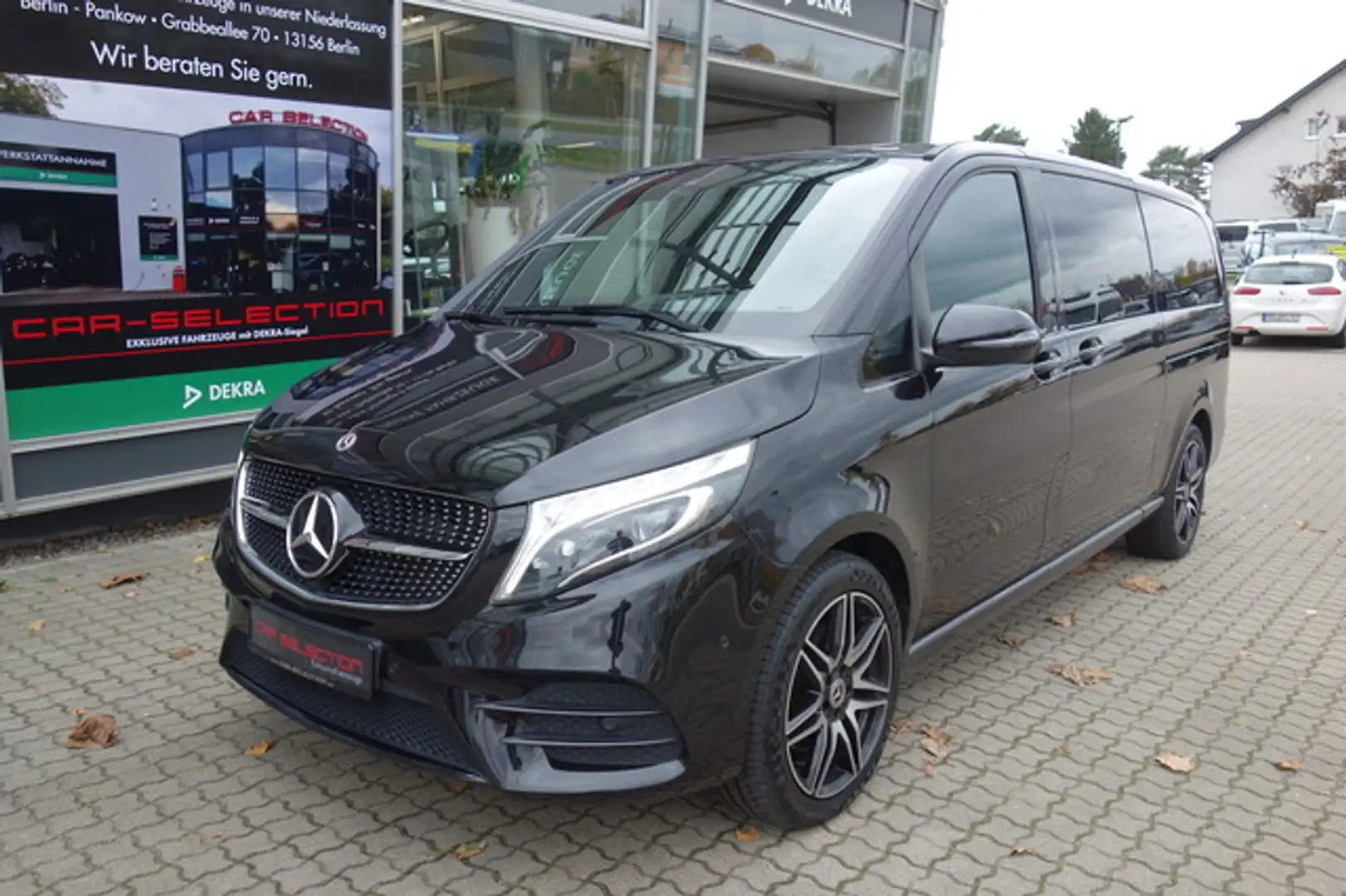 Mercedes-Benz V 300 4MAT EXTRALANG AMG NIGHT 2sTÜR/STDHZG/AHK Noir - 1