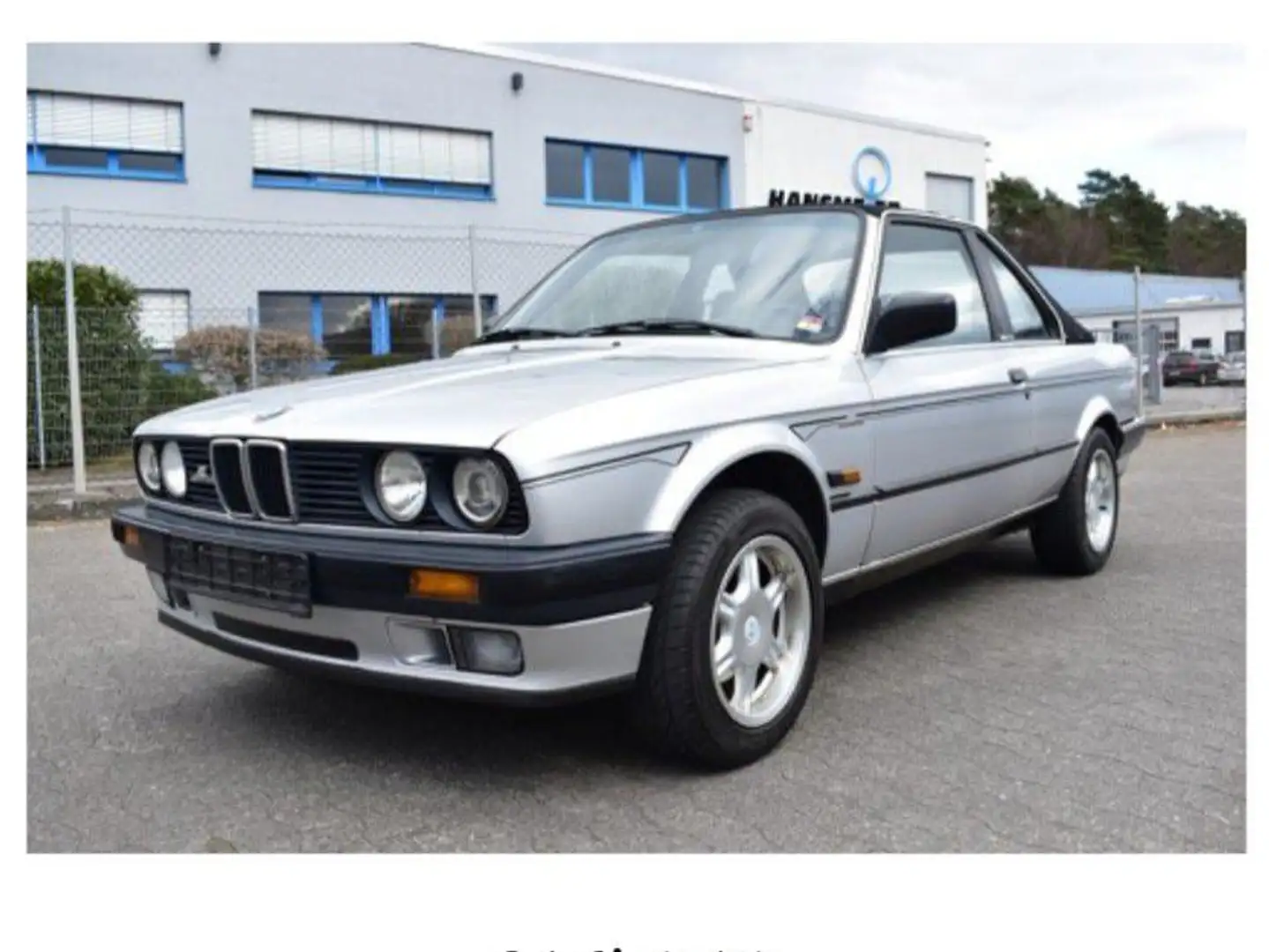 BMW 316 Baur Hardtop-Cabriolet 1.Hand H-Abnahme s.gepflegt Stříbrná - 1