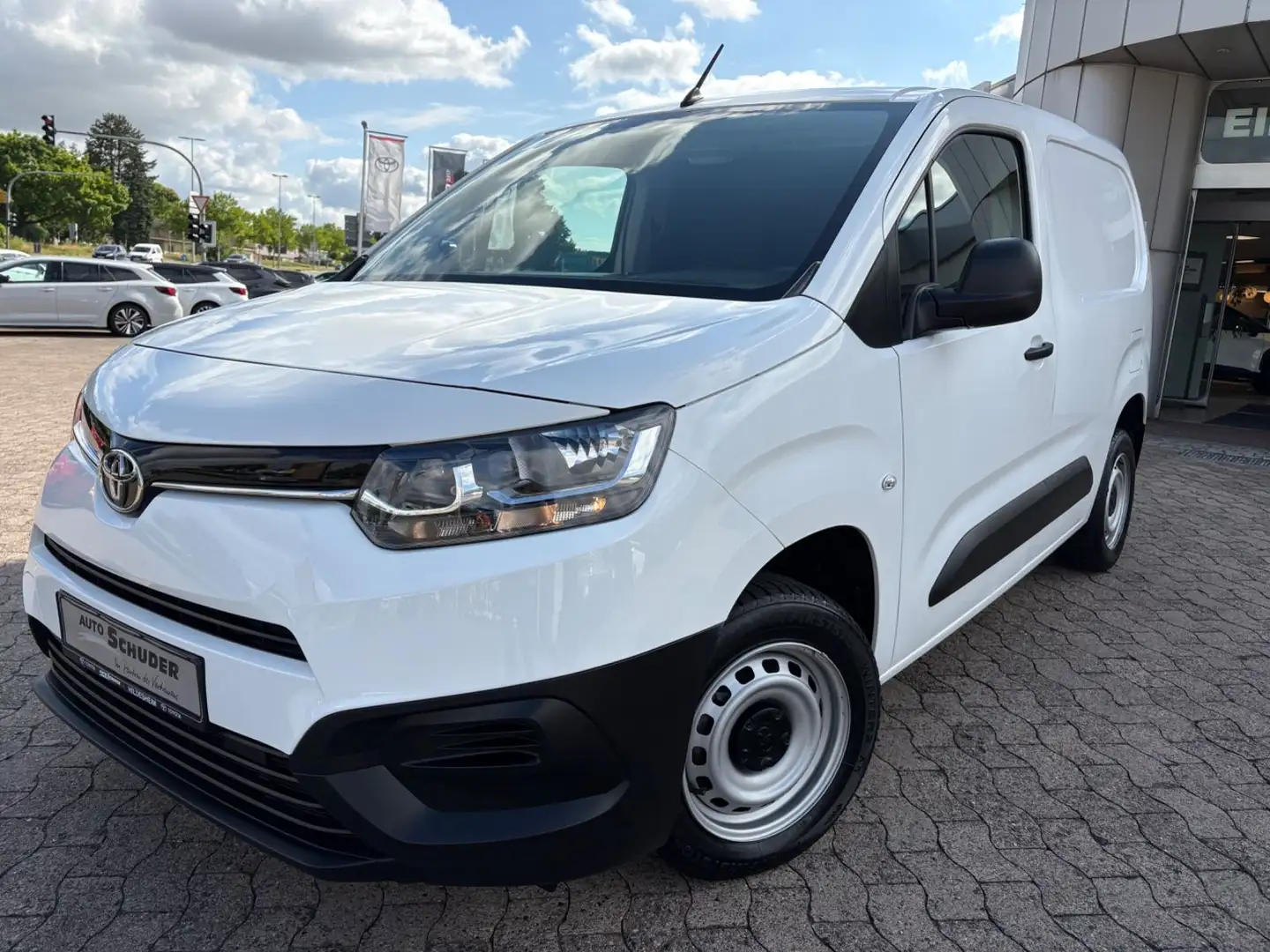 Toyota Proace Diesel Blanc - 1