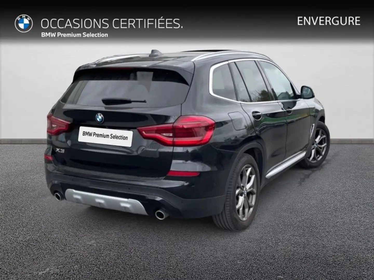 BMW X3 sDrive18dA 150ch xLine Euro6c Zwart - 2