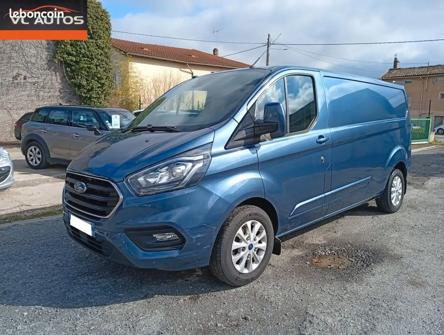 Ford Transit Custom Fourgon Boite Automatique 170 cv Année 2018 Bleu - 2