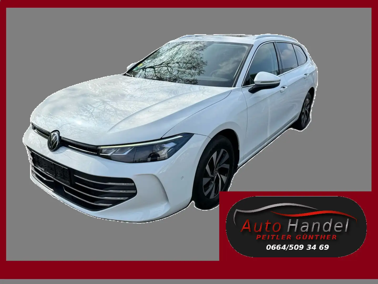 Volkswagen Passat Variant 2.0 TDI DSG+Panoramadach+AHK+ Weiß - 1