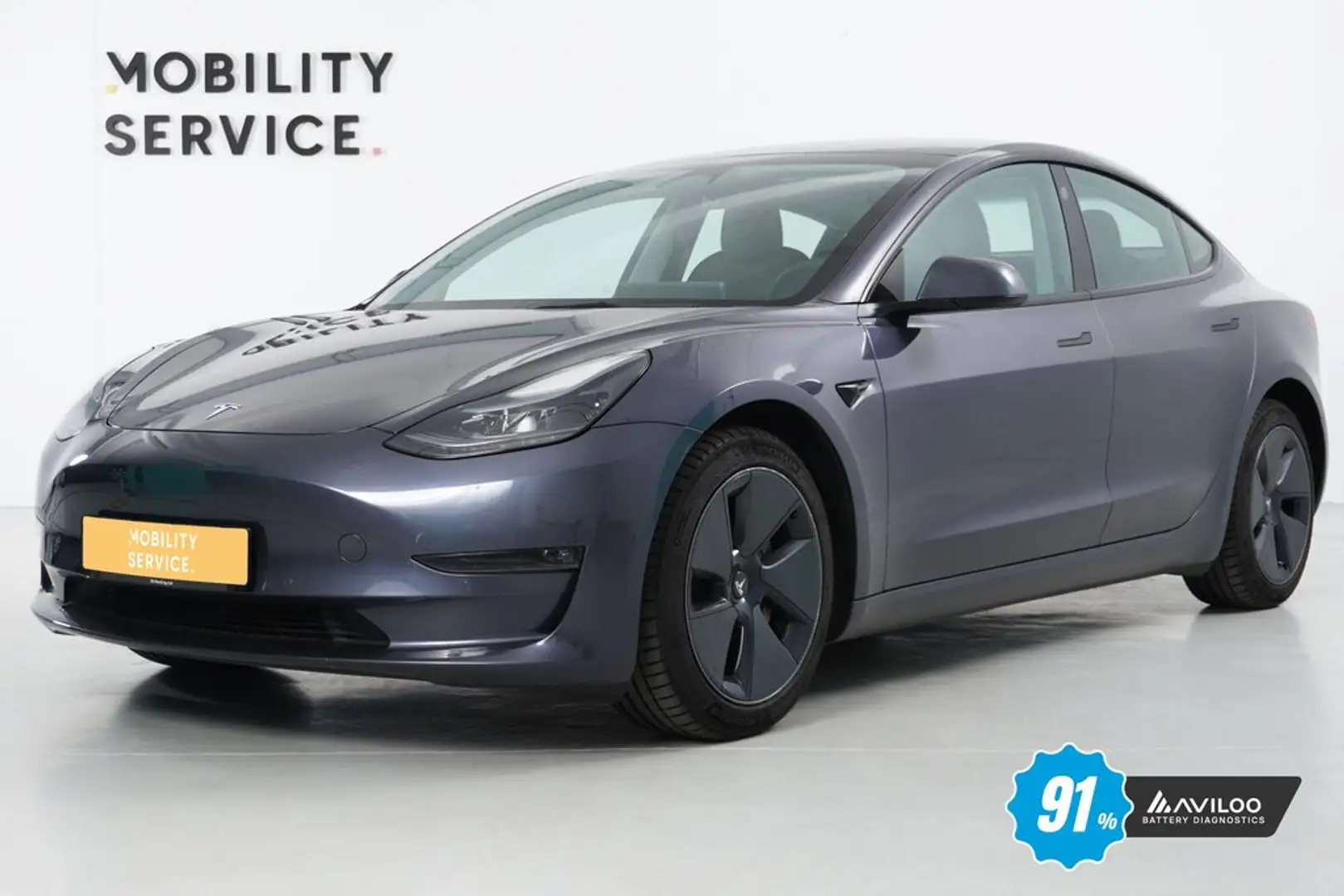 Tesla Model 3 Gran Autonomía AWD Gris - 1
