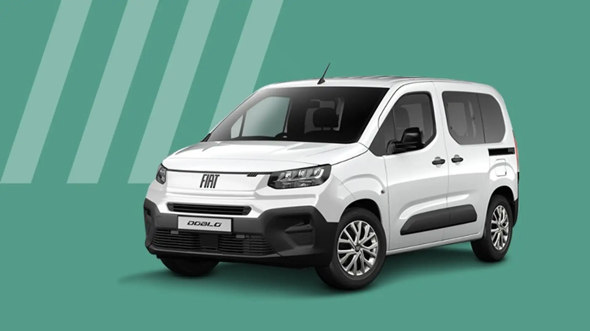 Fiat Doblo XL BlueHDi 130 S&S Aut. Weiß - 1