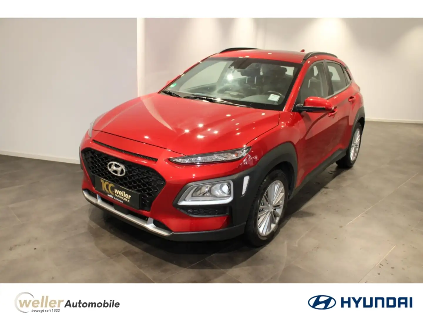 Hyundai KONA 1.6 T-GDi ''Trend'' Navi Sitzheizung Parksensoren Rot - 1