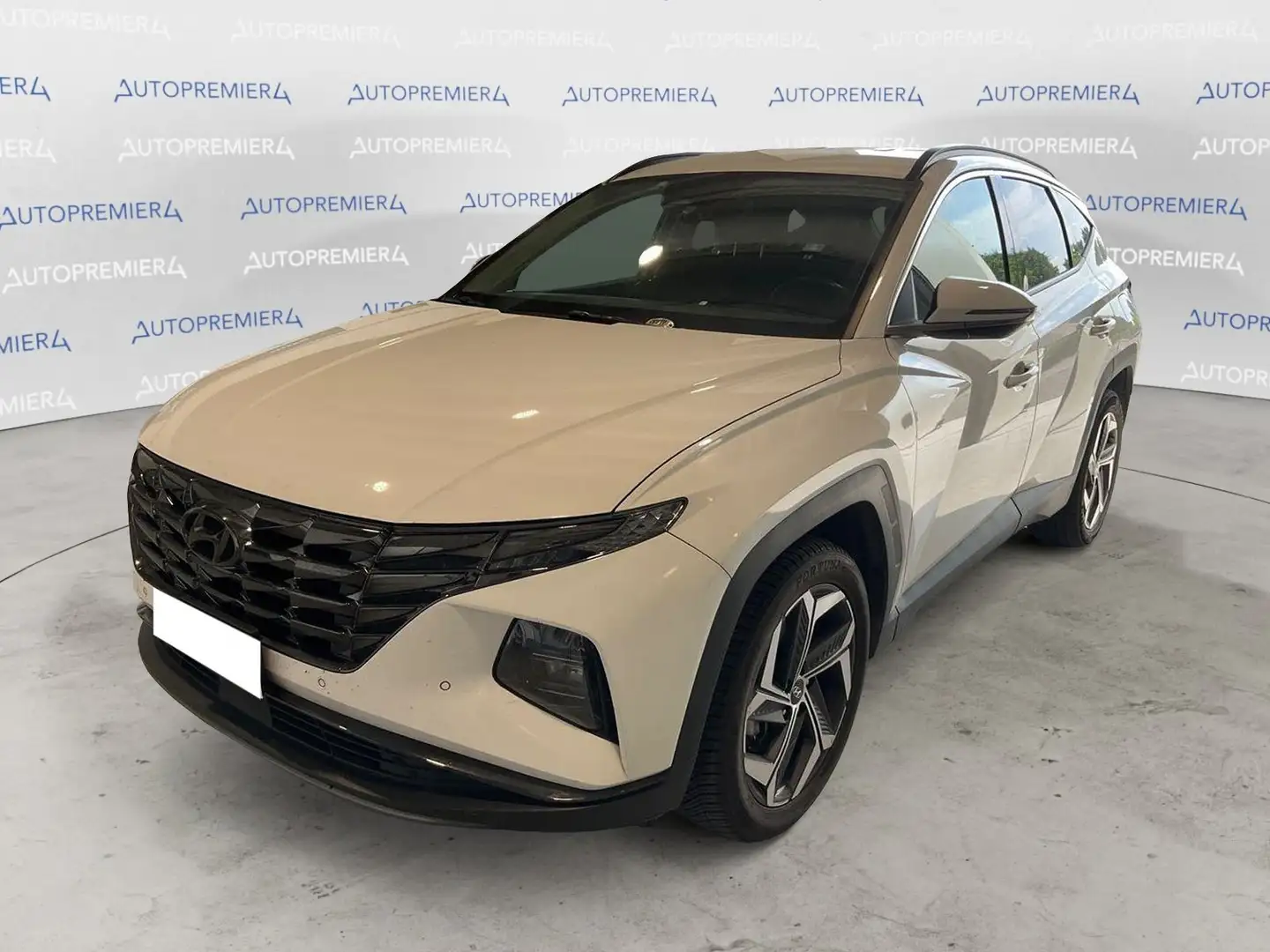 Hyundai TUCSON Tucson 1.6 HEV aut.Exellence oltre oneri finanzia Bianco - 1