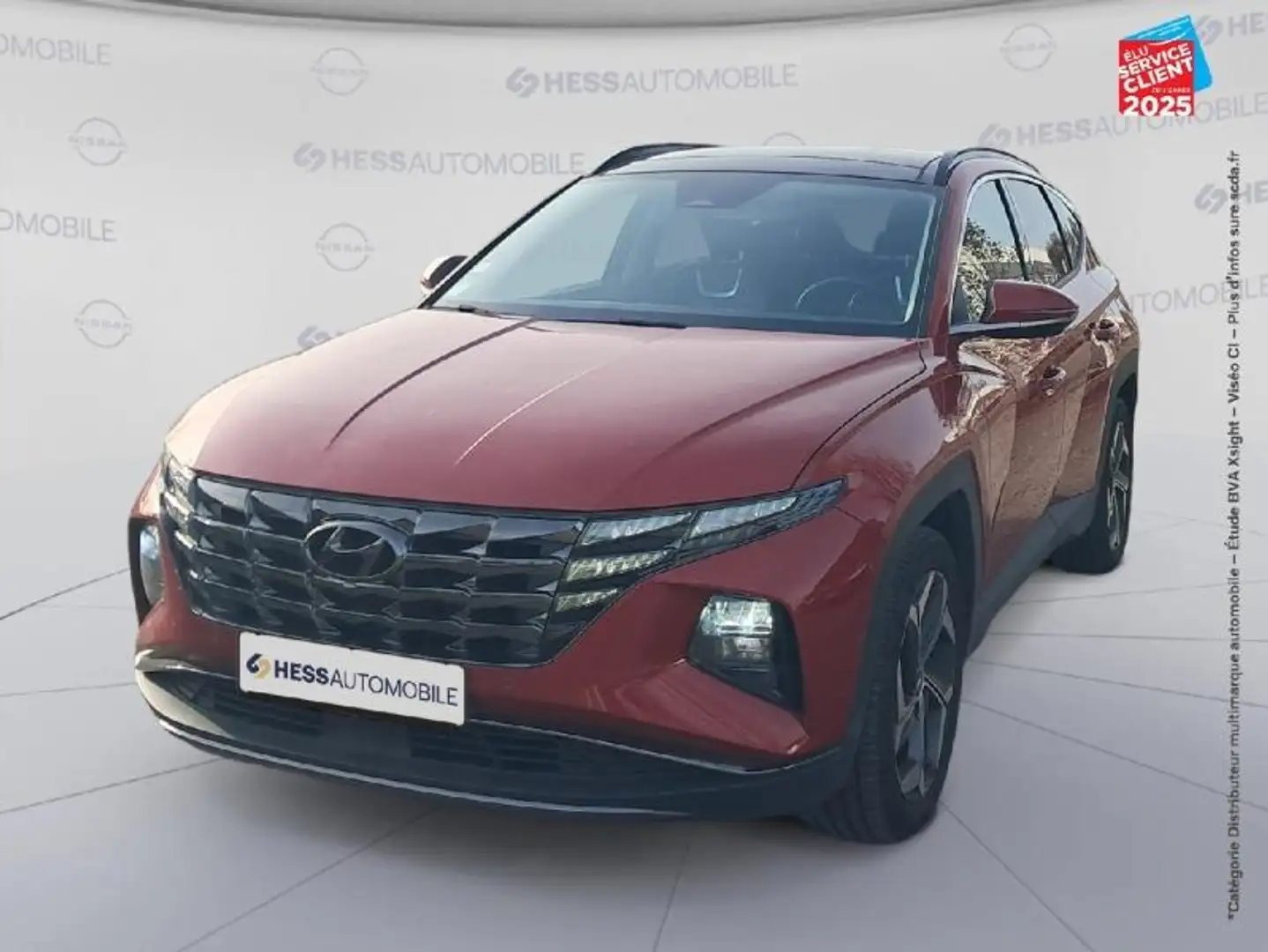 Hyundai TUCSON 1.6 T-GDi 230ch Hybrid Executive BVA6 Rouge - 1