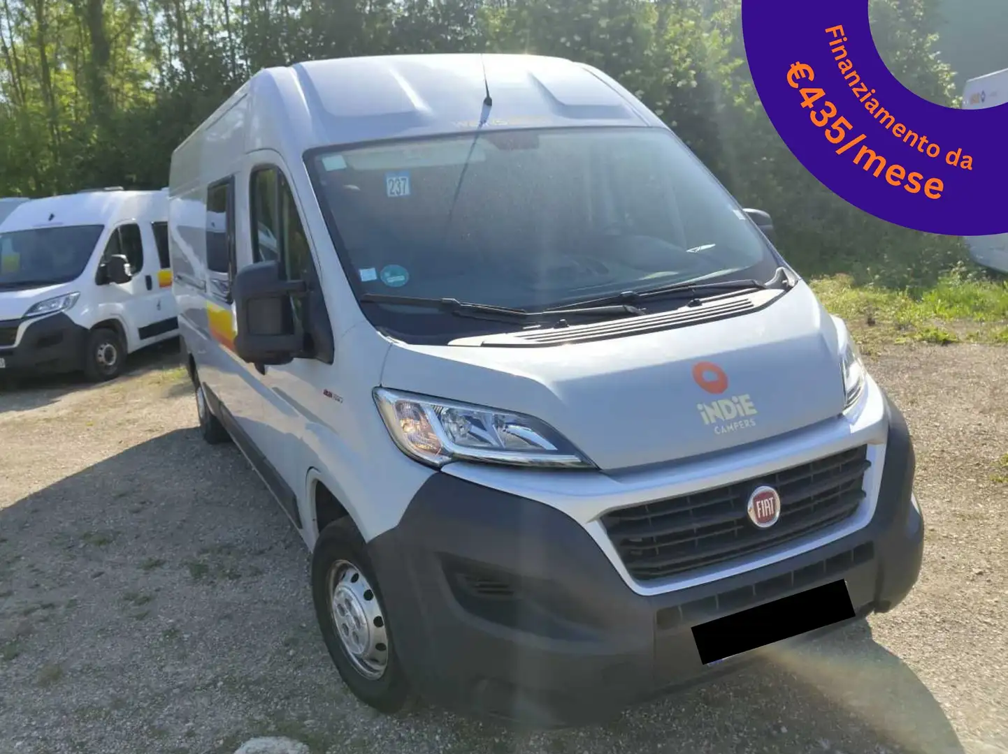 Fiat Ducato Weinsberg Carabus 600 K | 4 Posti Letto Weiß - 2