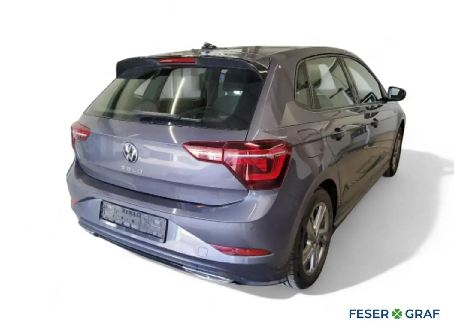 Volkswagen Polo 1.0 TSI R-Line DSG/LED/Rear View/Sitzhzg./Navi Grau - 2