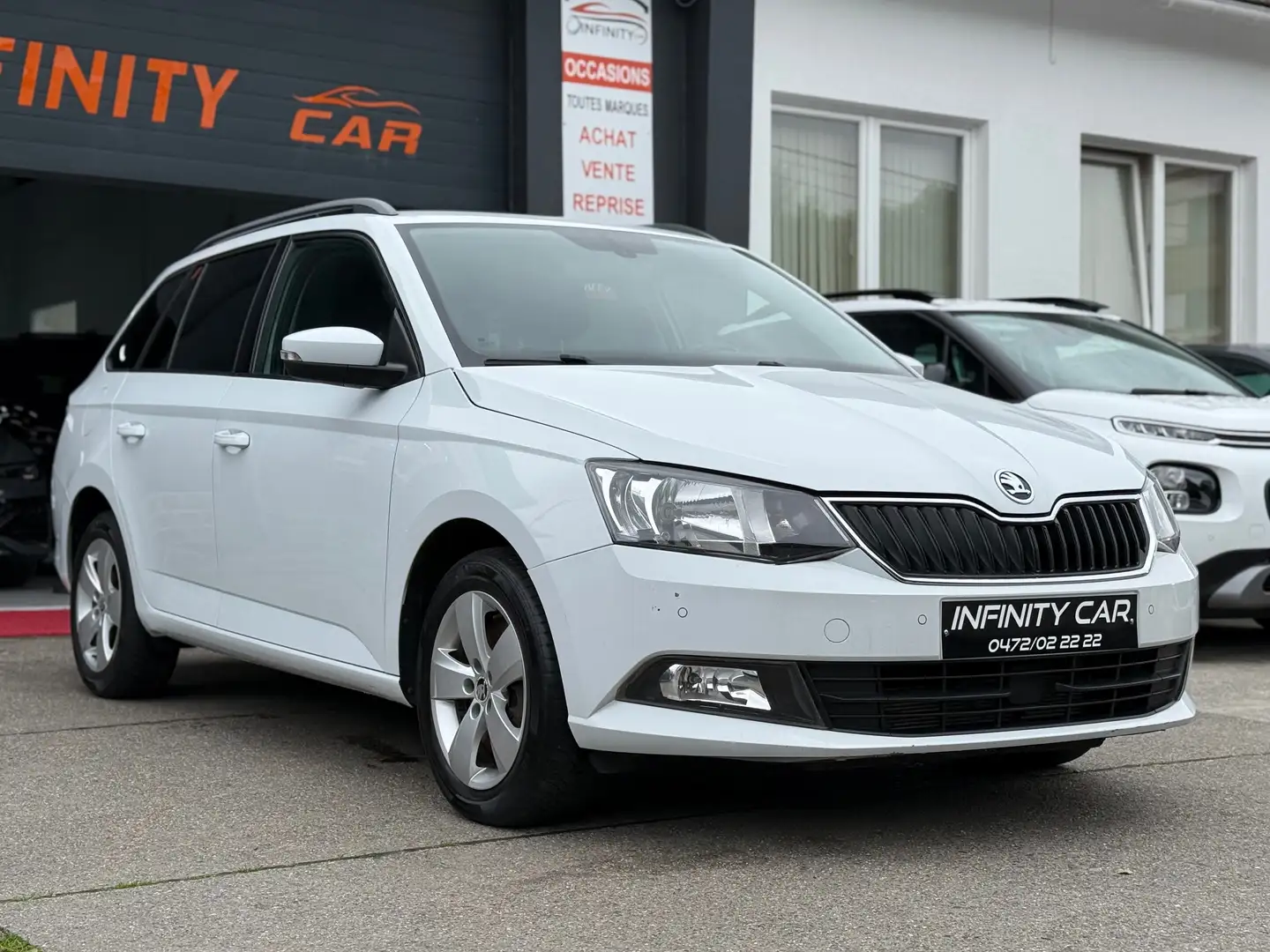 Skoda Fabia SW 1.4 CR TDi Ambition ° DEMARRE PAS Wit - 2