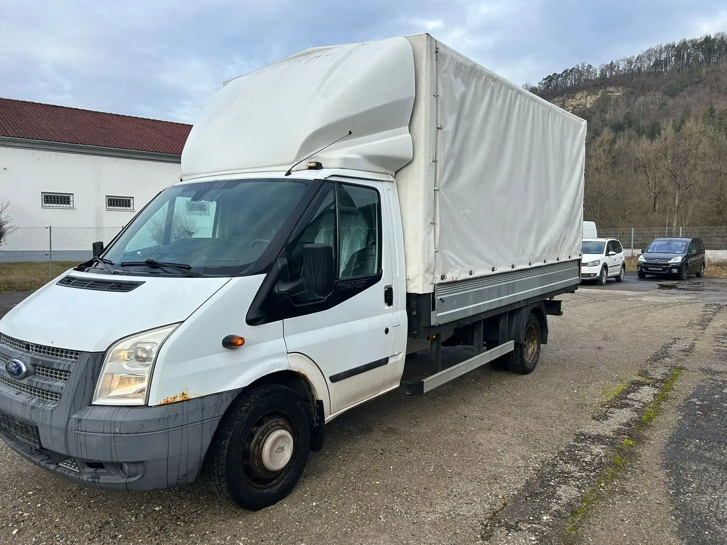 Ford Transit 2.2 Tdci Klima Pritsche Spriegel Plane Zwillingsb. Weiß - 2