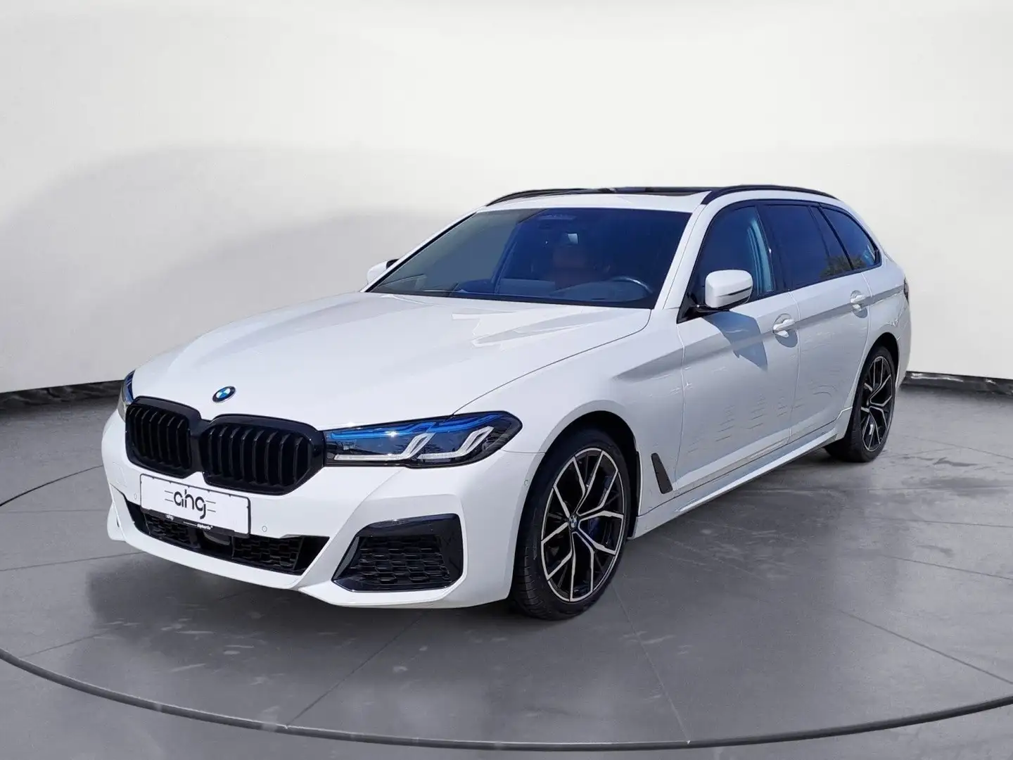 BMW 540 d xDrive Touring M Sport Laserlicht Head Up A Blanc - 2