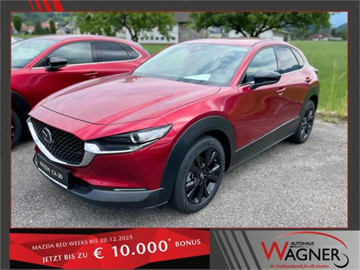 Mazda CX-30 e-Skyactive G140 Homura *ab €27.620,- Rood - 1