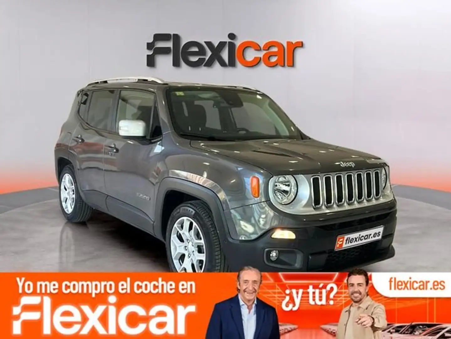 Jeep Renegade 1.6Mjt Limited 4x2 DDCT Gris - 1
