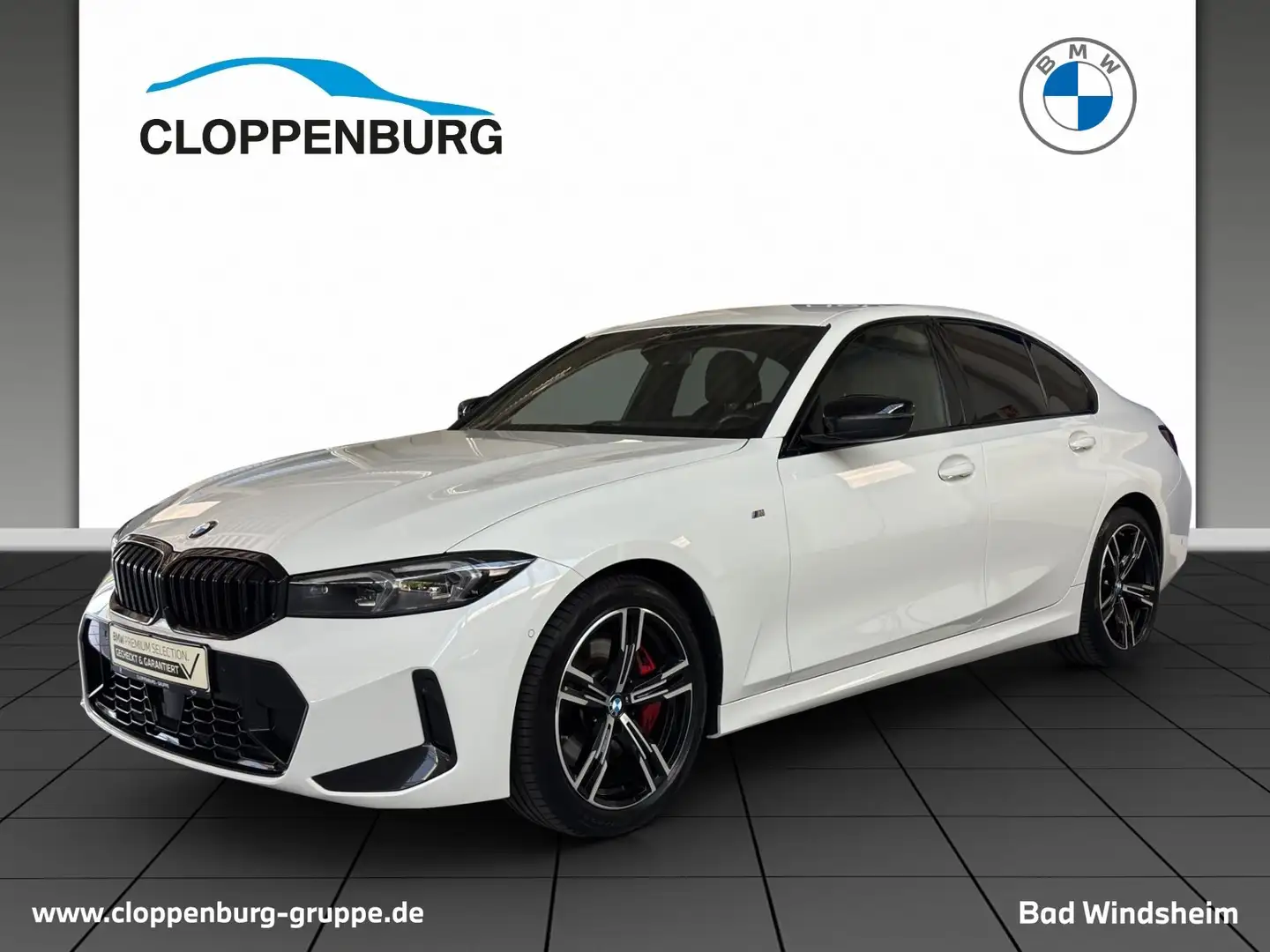BMW 320 d xDrive Limousine M Sportpaket HiFi DAB LED Wit - 1