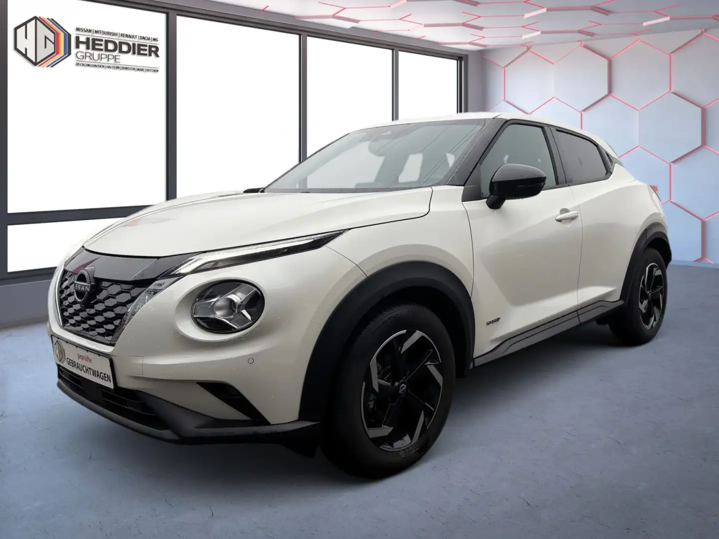 Nissan Juke 1.6 Hybrid N-Connecta Hybrid Weiß - 1