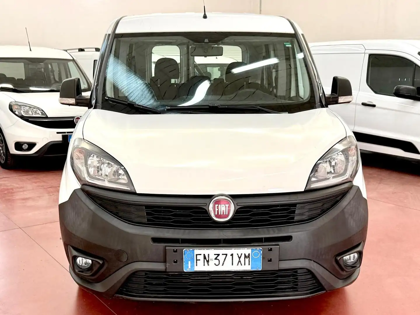 Fiat Doblo Doblo 1.3 mjt 16v Easy 95cv 9500 IVA E PASS INCL. Blanc - 2