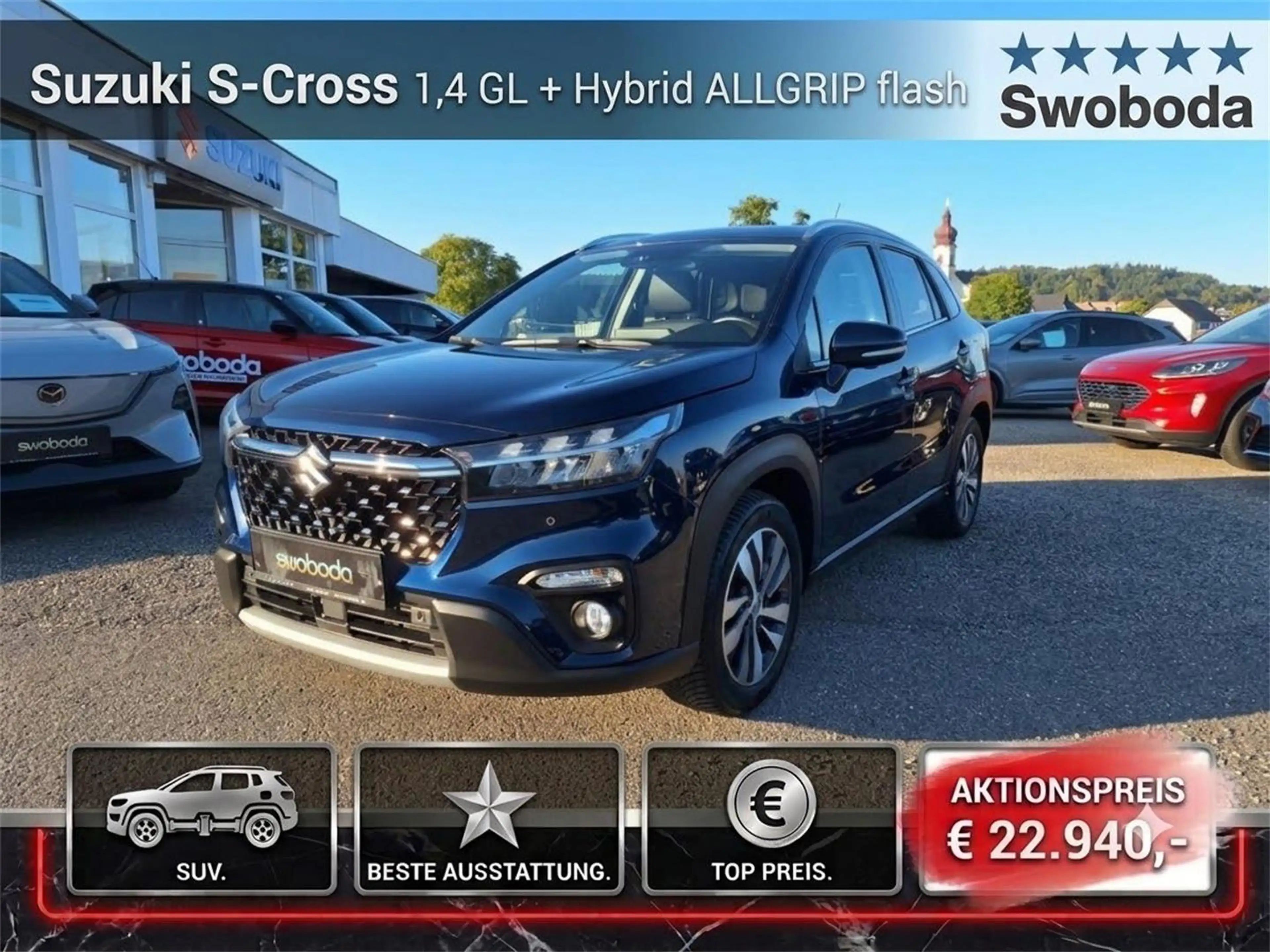 Suzuki SX4 S-Cross S-Cross 1,4 GL+ DITC Hybrid ALLGRIP flash