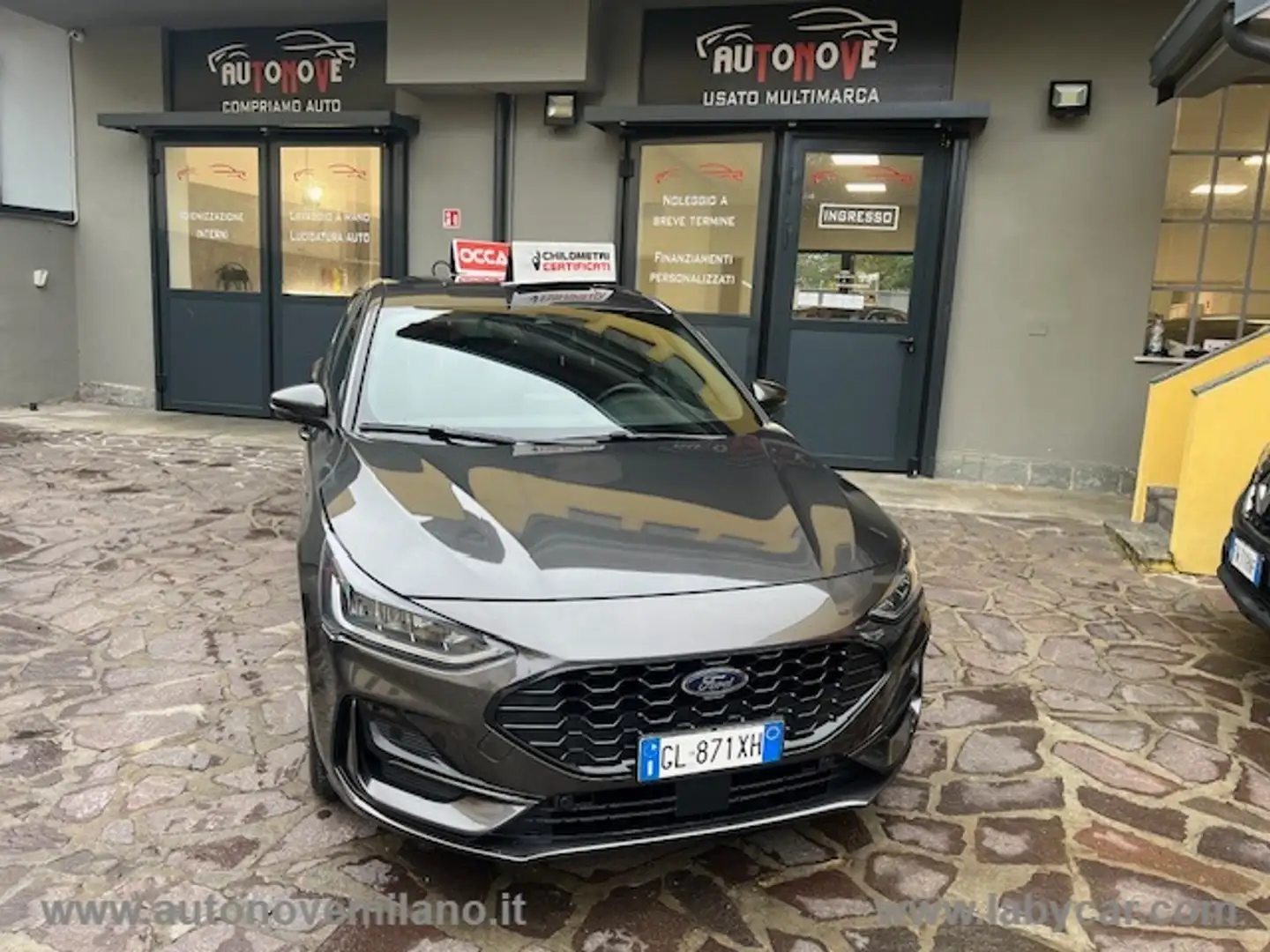 Ford Focus 1.0 EcoBoost Hybrid 125CV 5p.ST L. PREZZO REALE-NE Grigio - 1