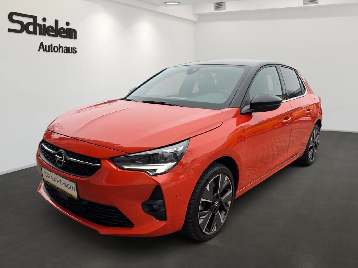 Opel Corsa-e Elektro 50kWh 136PS Ultimate *11kW-OBC* Orange - 1
