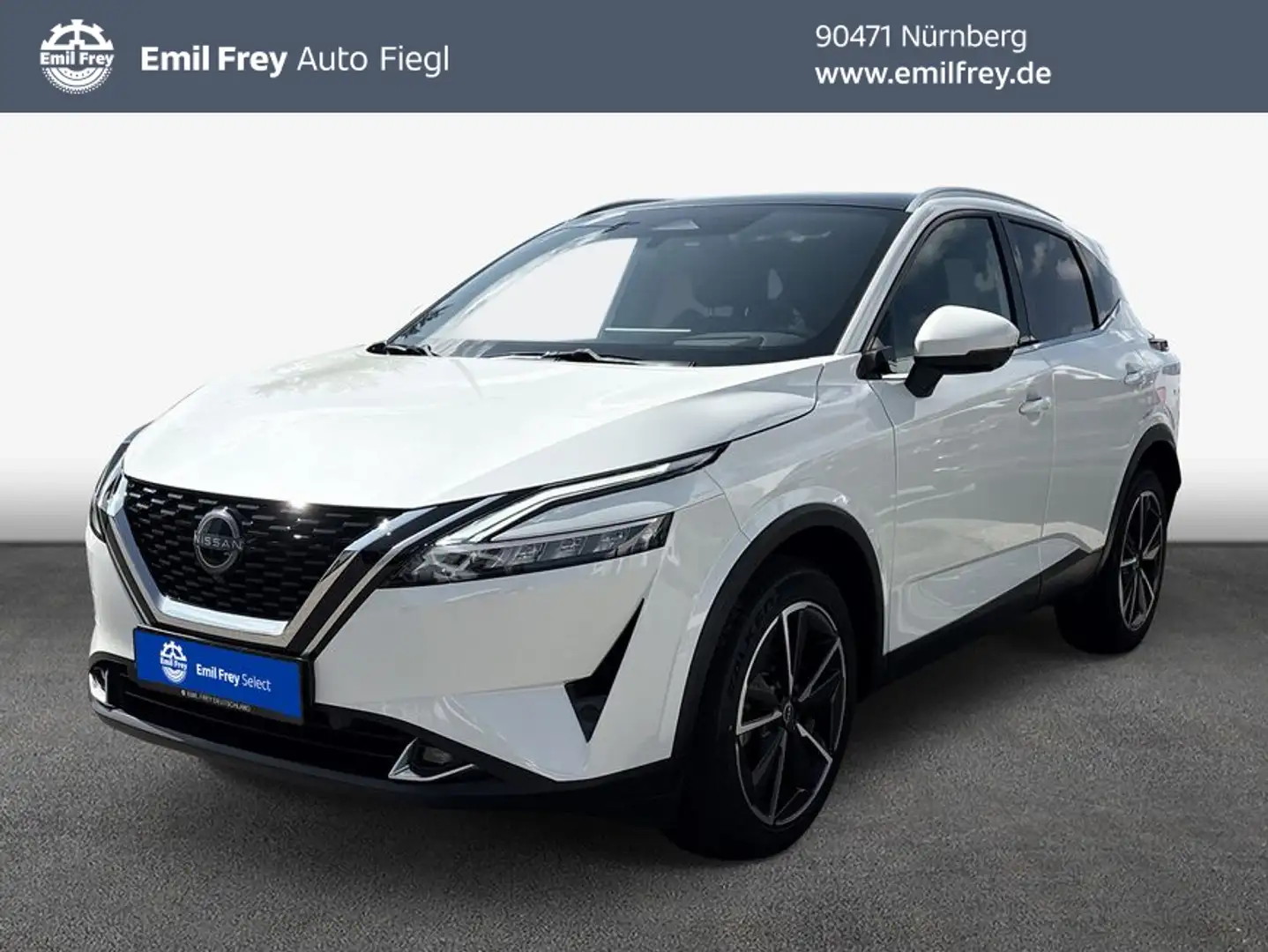 Nissan Qashqai 1.3 DIG-T MHEV Xtronic Tekna+ Weiß - 1