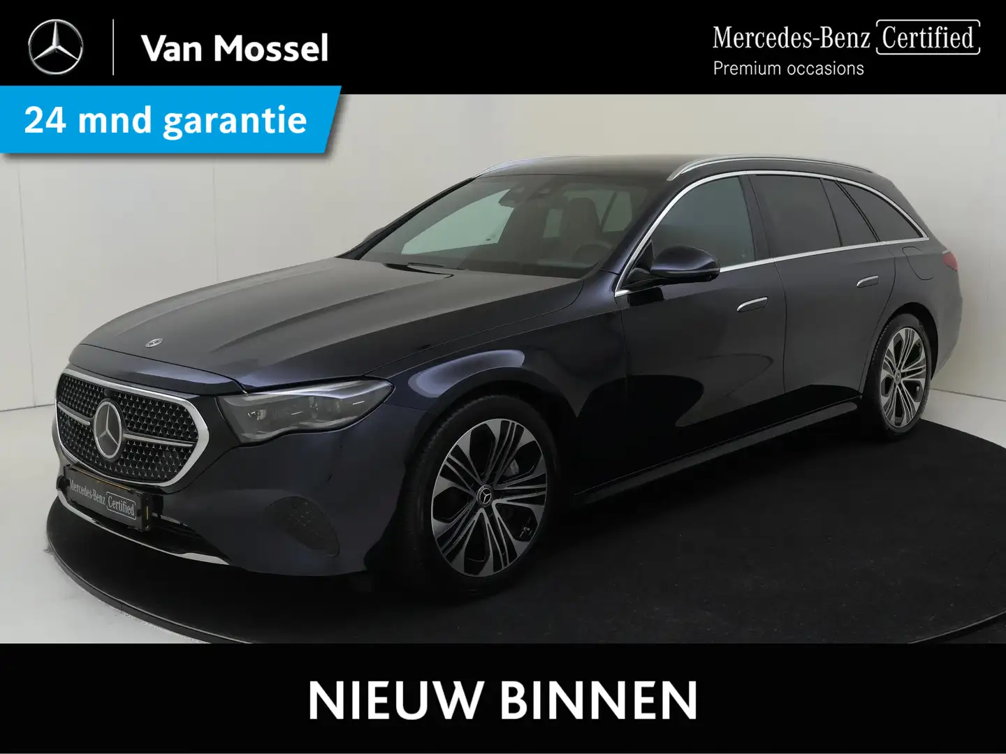 Mercedes-Benz E 300 Estate e Luxury Line / Rijassistentiepakket/ Stoel Blauw - 1