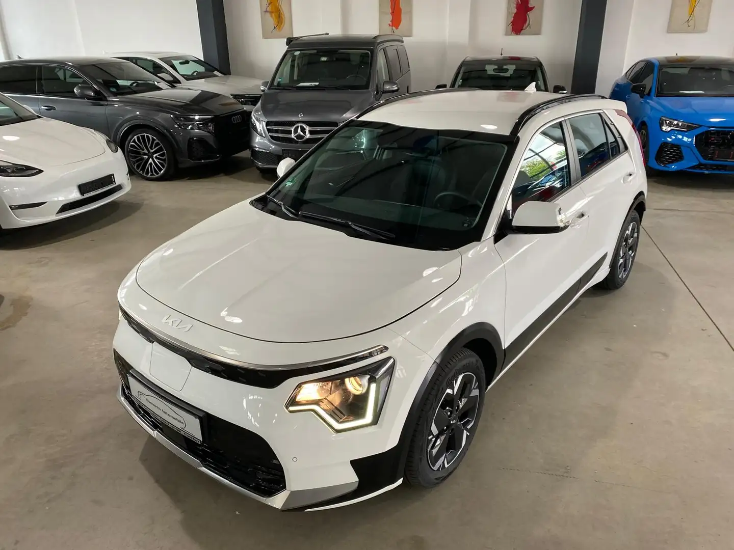 Kia e-Niro EV Vision/Nav/ACC/CarPlay/RFK/1Hd/Shzg Blanco - 2