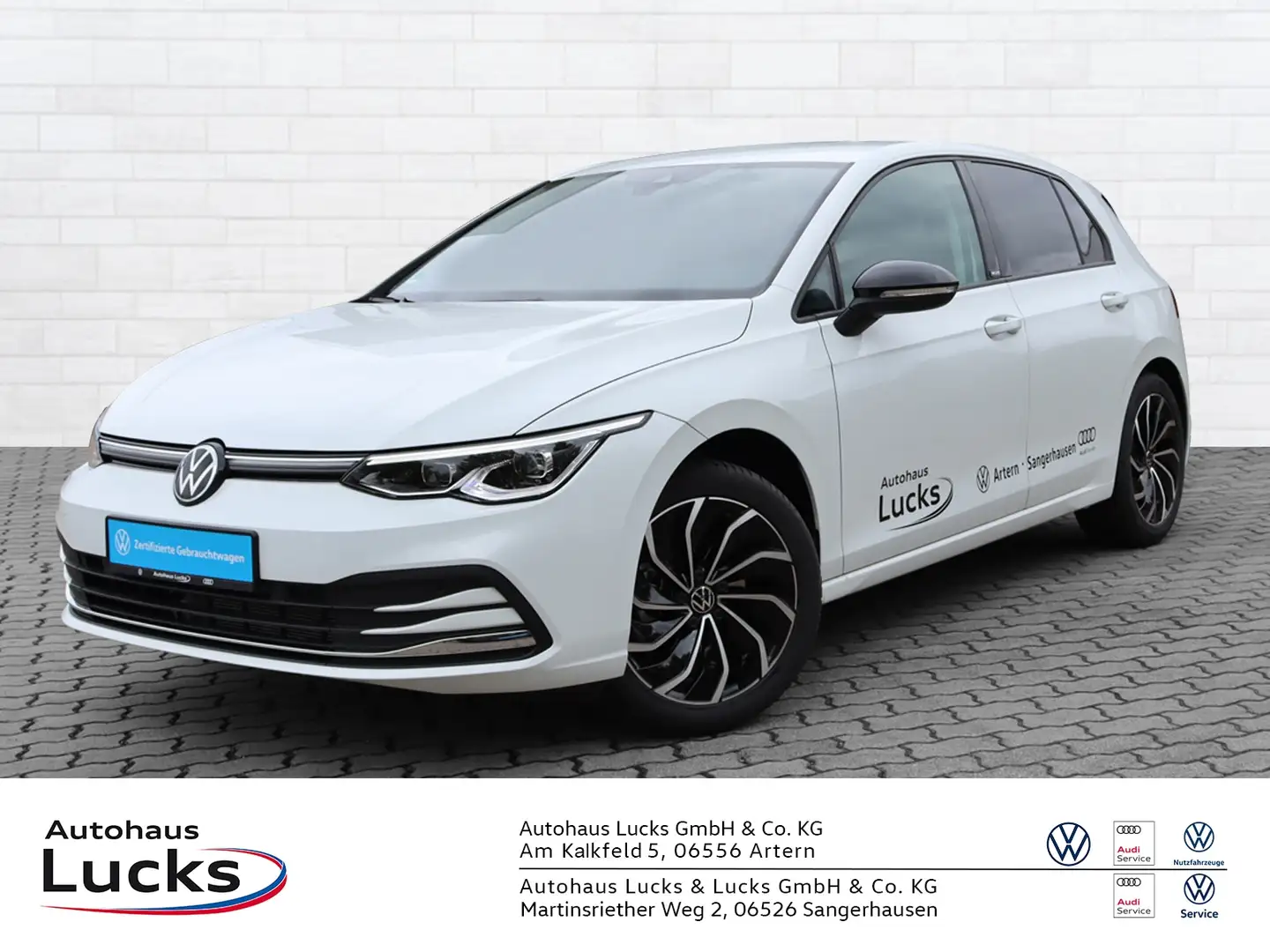 Volkswagen Golf Life 1.5 TSI MOVE LED Navi Weiß - 2