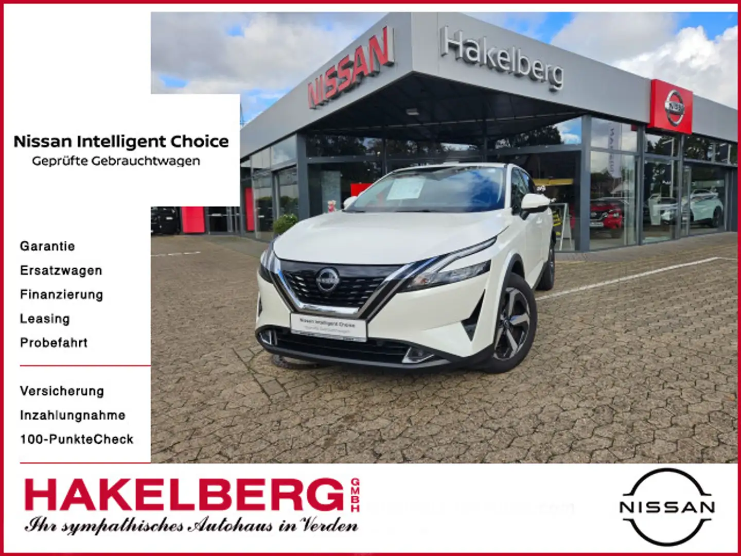 Nissan Qashqai 1.5 VC-T N-Connecta e-Power Blanc - 1