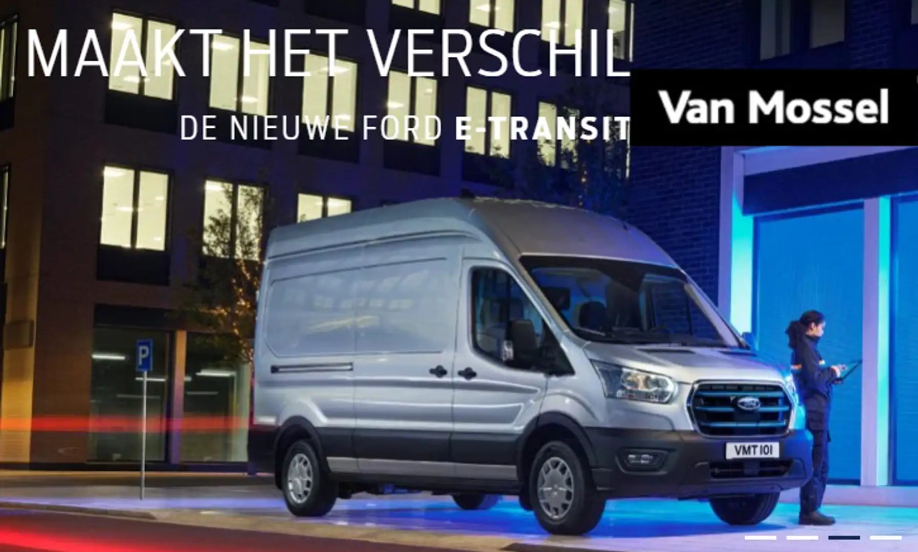 Ford E-Transit 350 L2H2 Trend 68 kWh (te bestellen) Grau - 1