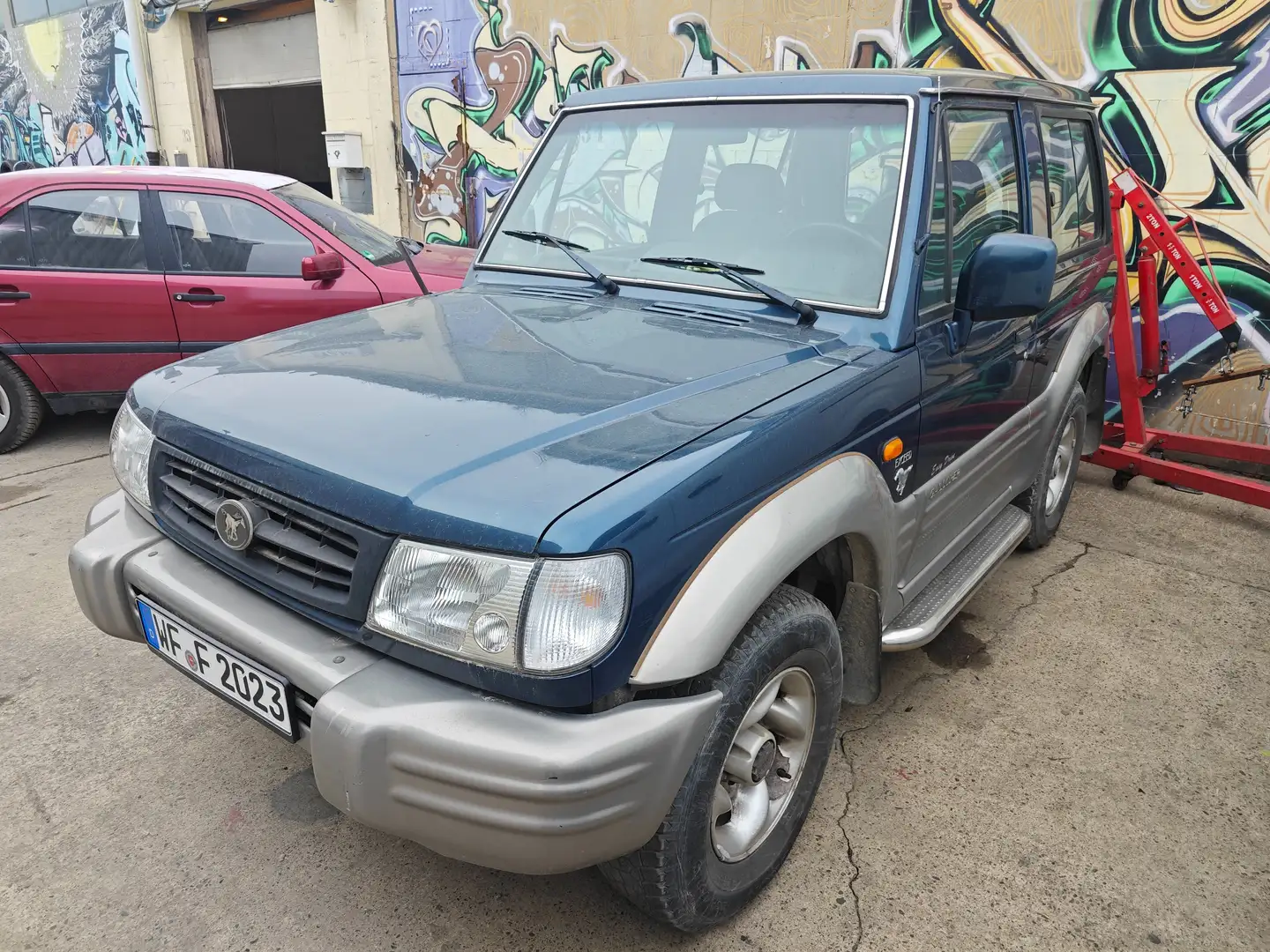 Hyundai Galloper Galloper Galloper 3.0 V6 Exceed Bleu - 1