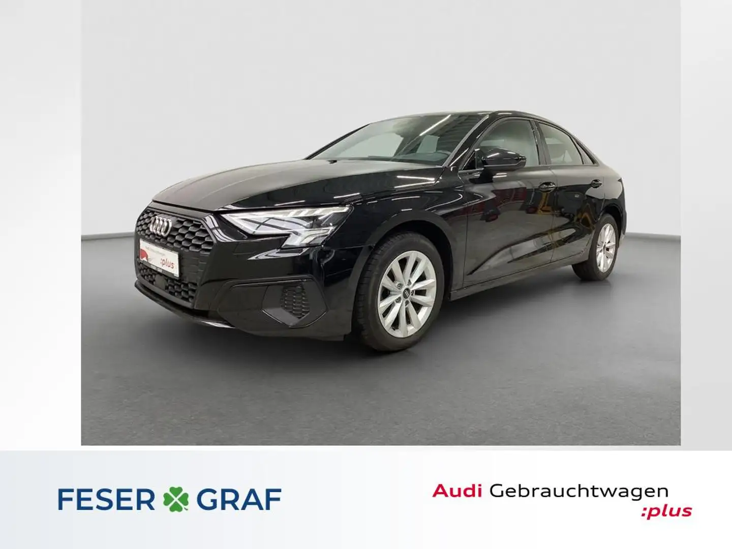 Audi A3 Limousine 30 TDI S tronic Navi APP LED RFK Schwarz - 1