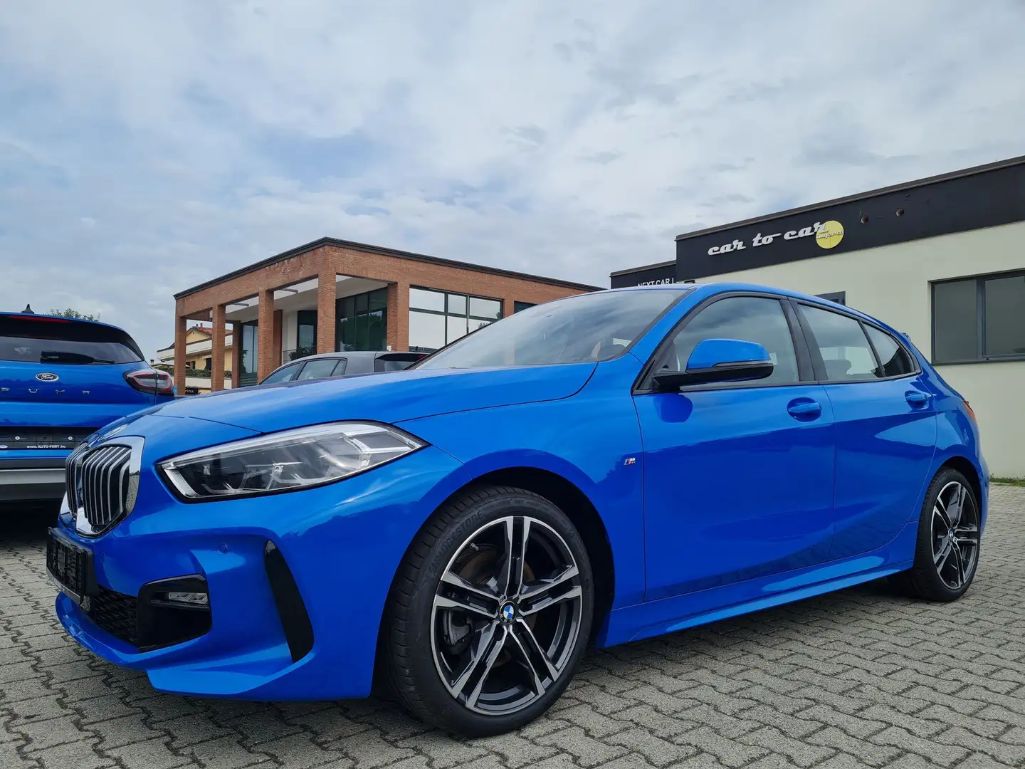 BMW 118 benzina Serie 1       (F40)  5p. Msport - manuale Blu/Azzurro - 1