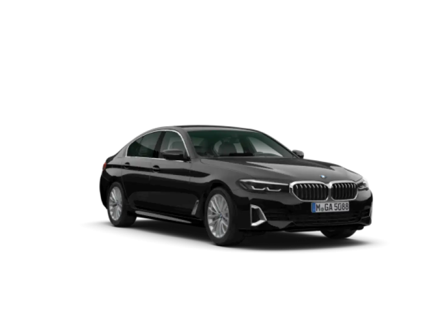 BMW 518 d Zwart - 1