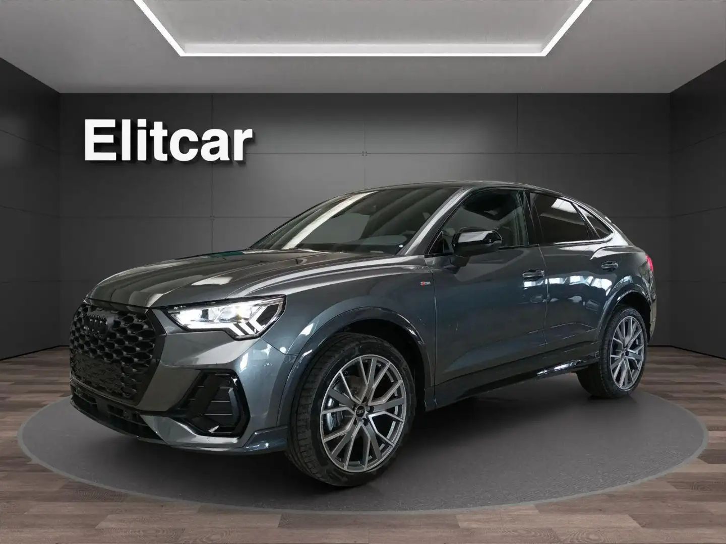 Audi Q3 SPB 35 TDI S tronic S line Blackline edition Gris - 1