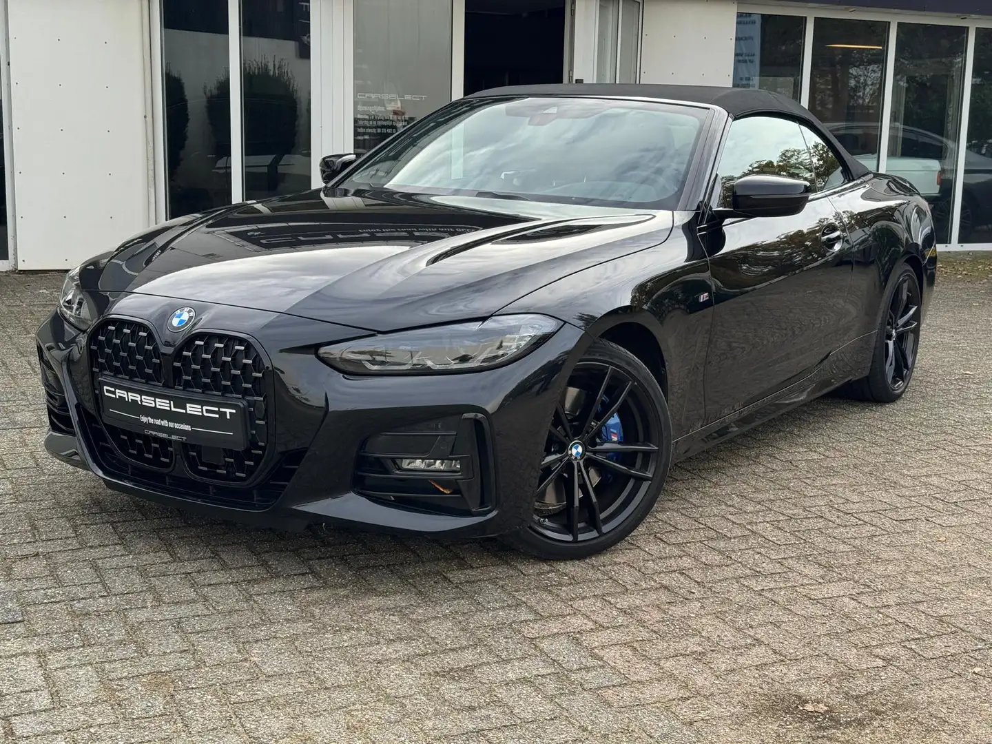 BMW 430 4-serie Cabrio 430i High Executive Cabriolet M Spo Noir - 1