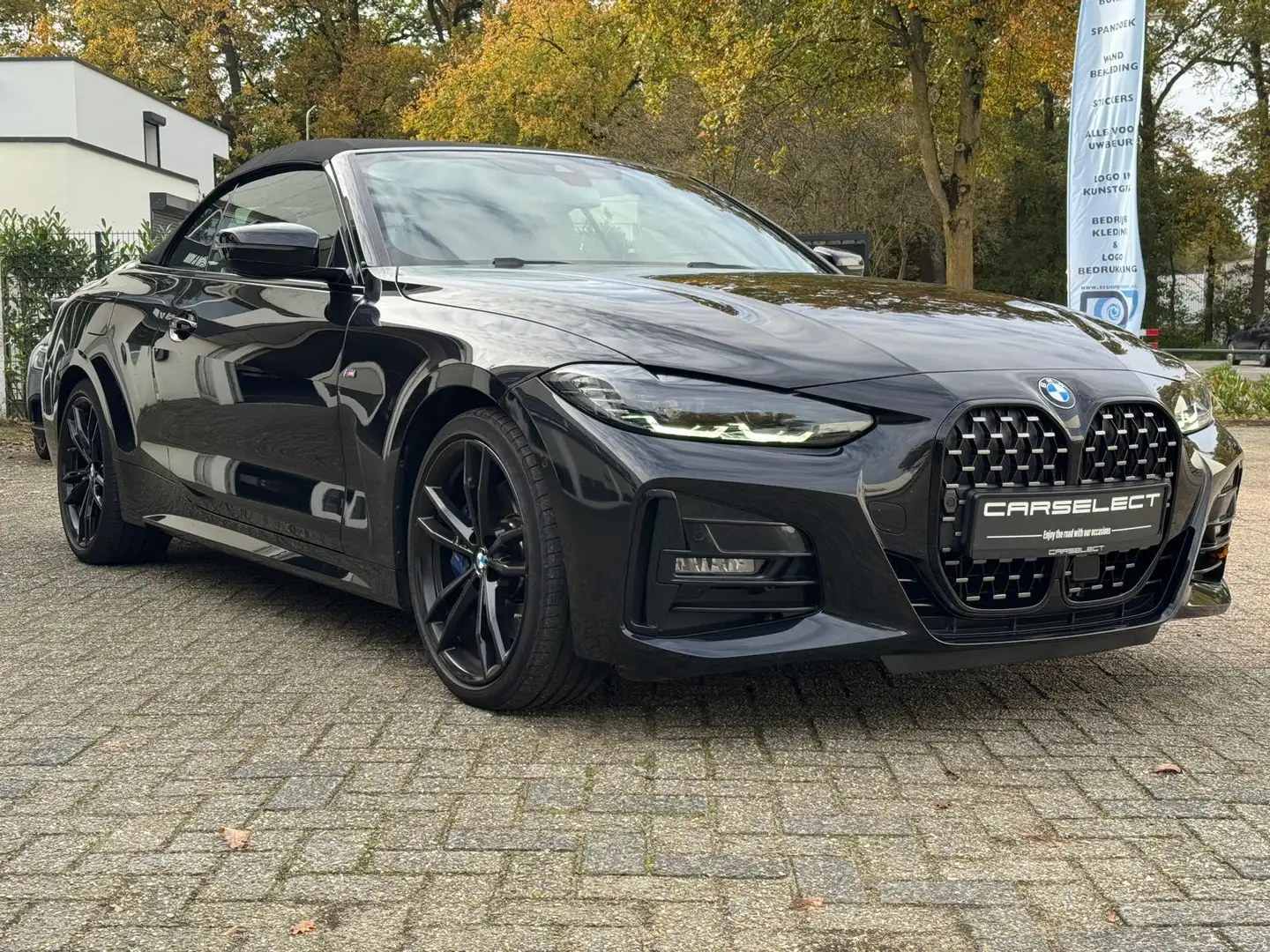 BMW 430 4-serie Cabrio 430i High Executive Cabriolet M Spo Noir - 2