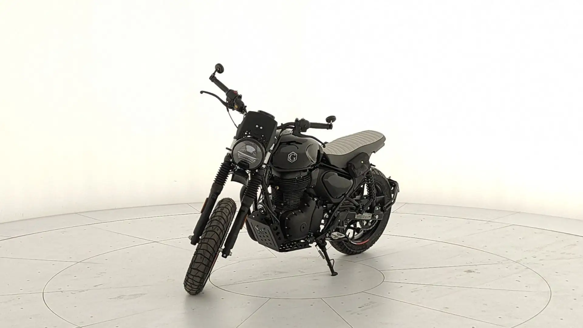 Royal Enfield Bullet 350 SCRAMBLER 350 GINO SIGNATURE Nero - 2