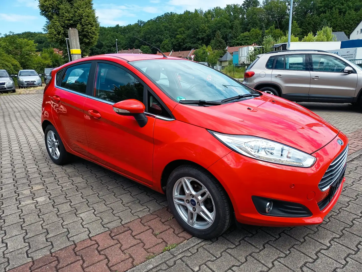 Ford Fiesta 1.0 EcoBoost /5-türig Rot - 2