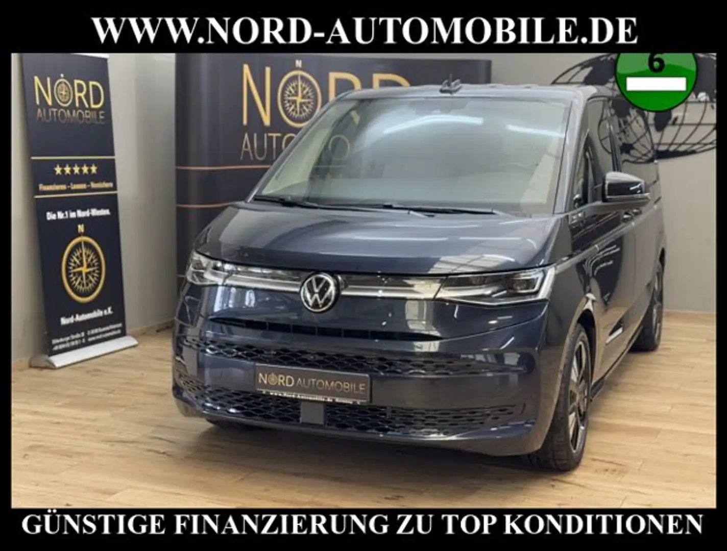 Volkswagen T7 Multivan TSI LANG*AHK*STHZ*ACC*DCC*IQ*UPE:89* Blau - 1