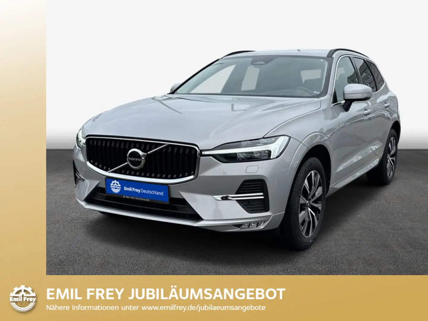 Volvo XC60 B4 D AWD Core Driver Assistance AHK Standhzg Silber - 1