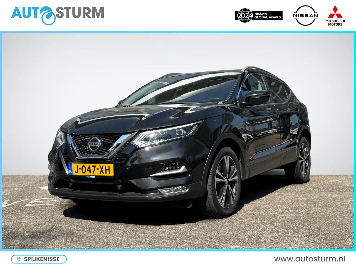 Nissan Qashqai 1.3 DIG-T N-Connecta Design + Vision Pack | Apple Nero - 1